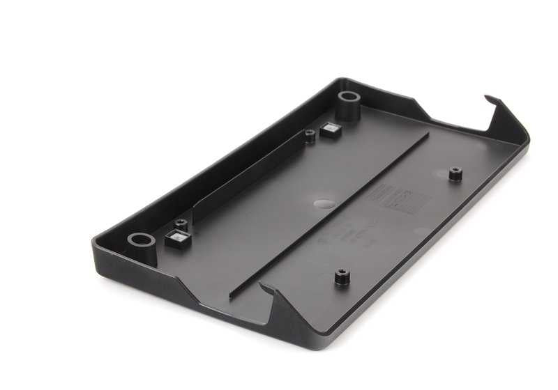 Soporte de matrícula OEM 51117303798 para BMW E84. Original BMW.
