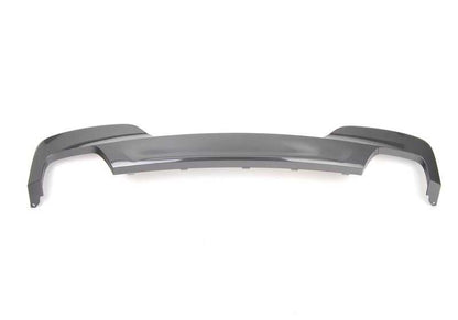 Embellecedor trasero M Performance OEM 51128050378 para BMW F06, F06N, F12, F12N, F13, F13N. Acabado en Darkshadow. Original BMW.