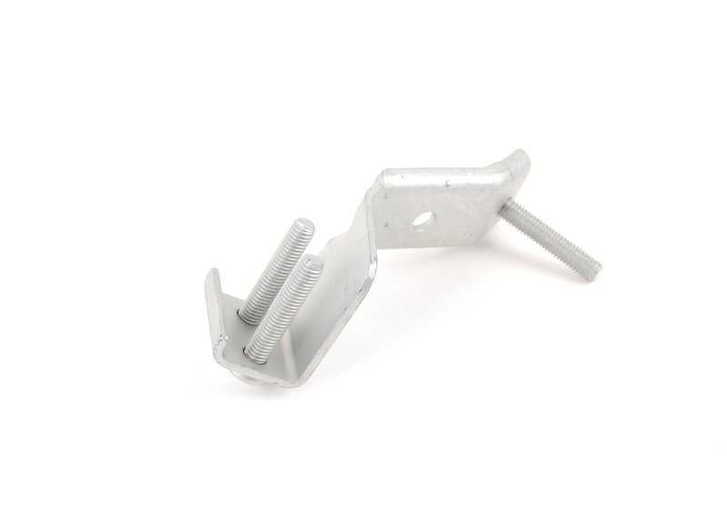 Soporte de escape izquierdo OEM 18211704253 para BMW E38. Original BMW.
