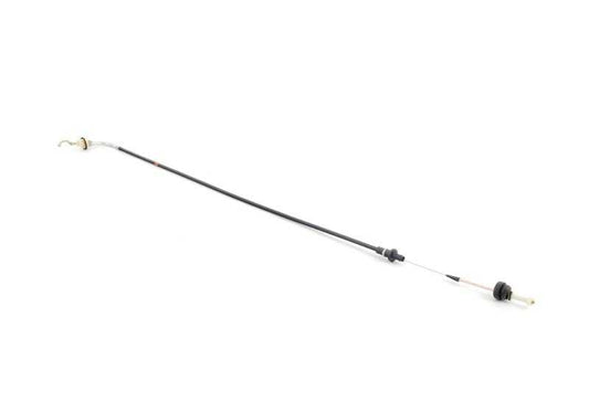 Cabo acelerador OEM 3541154504 para BMW E30. Compatível com versões RHD (volante direito). BMW original sobressalente.