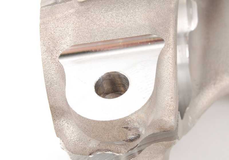 Mangueta delantera izquierda con corrección de caída OEM 31216856535 para BMW F20, F21, F22, F23, F30, F31, F32, F33, F35. Original BMW.