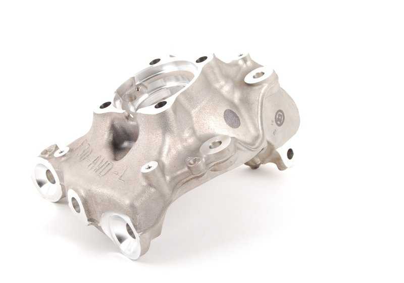 Mangueta delantera izquierda con corrección de caída OEM 31216856535 para BMW F20, F21, F22, F23, F30, F31, F32, F33, F35. Original BMW.
