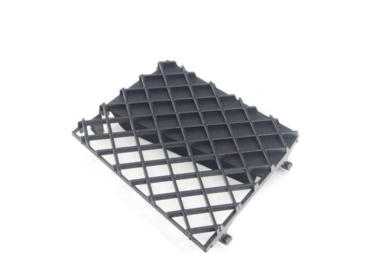 Rejilla delantera izquierda parcialmente abierta OEM 51118042007 para BMW Serie 5 E60, E60N, E61, E61N. Original BMW.