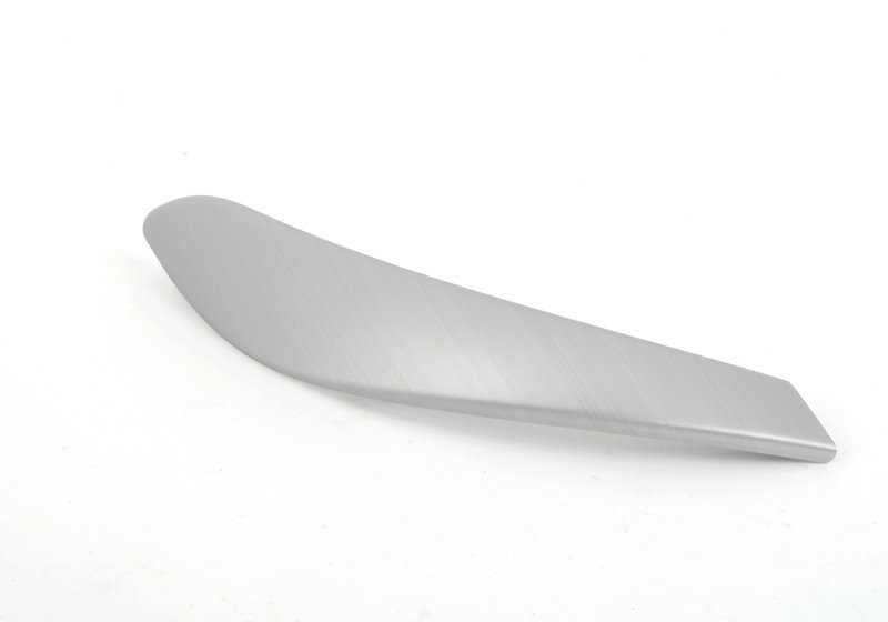 Copertura, sparatutto, alluminio, längsschliff per BMW F3X. BMW originale
