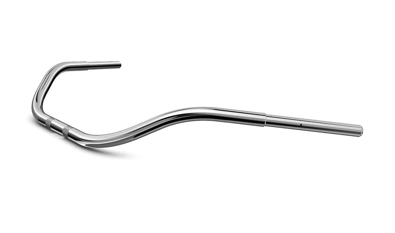 Guidon chromé Beachbar OEM 77229457392 pour motos BMW R18, R18 Classic. BMW Motorrad d'origine.