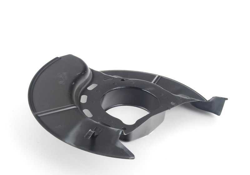 Chapa protectora de freno trasera izquierda OEM 34112225356 para BMW E30 M3. Original BMW.