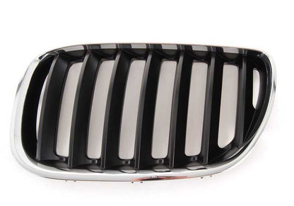 Rejilla de adorno delantera izquierda OEM 51137113733 para BMW X5 E53. Original BMW.