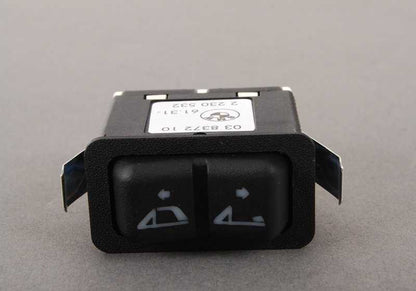 Interruptor para techo descapotable OEM 61312230532 para BMW E30. Original BMW.