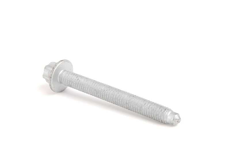 Tornillo hexagonal con arandela OEM 07119907337 para BMW F20, F21, F22, F23, F30, F32, F45, F60, i3 (I01). Original BMW.