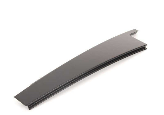 Embellient Frame Window Pilar B Left Rear Door OEM 51357136955 For BMW X5 E70 (Models: XDrive30D, 3.0D, 3.0SI, 3.0SD, 4.8i). Original BMW.