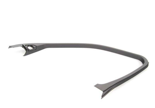 Cubierta marco ventana puerta delantera izquierda OEM 51337395383 para BMW X5 F15, F85. Original BMW.