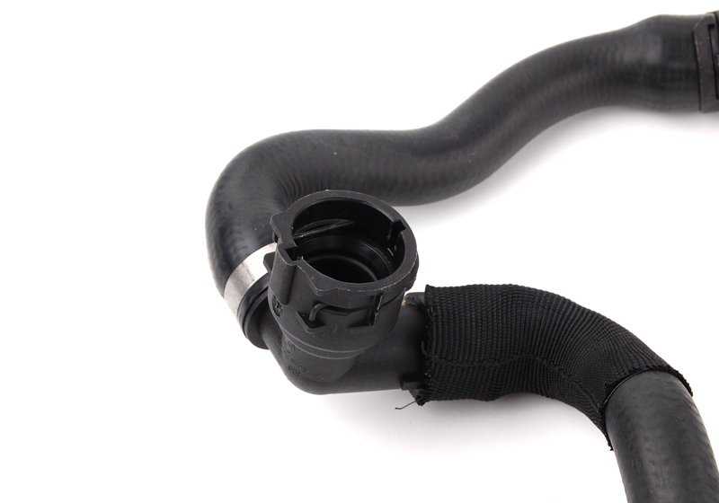 Manguito de retorno calefacción termostato OEM 17127548229 para BMW E82, E88, E90, E91, E92, E93. Original BMW.