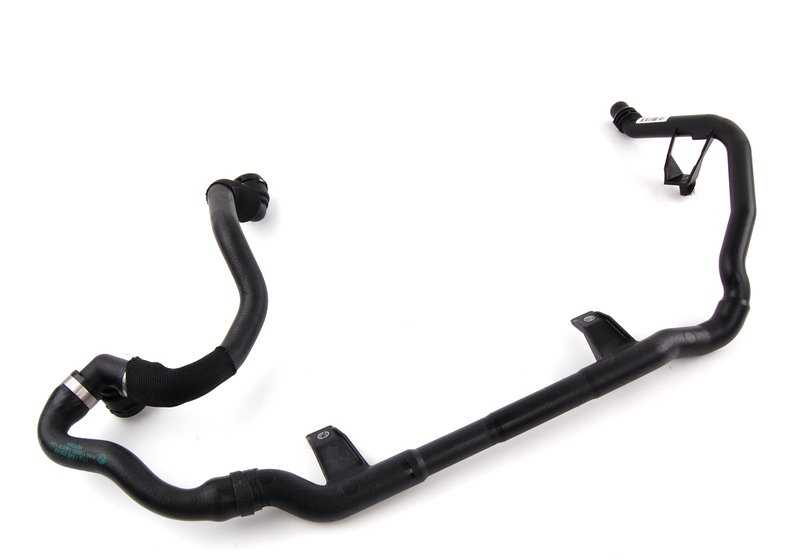 Manguito de retorno calefacción termostato OEM 17127548229 para BMW E82, E88, E90, E91, E92, E93. Original BMW.