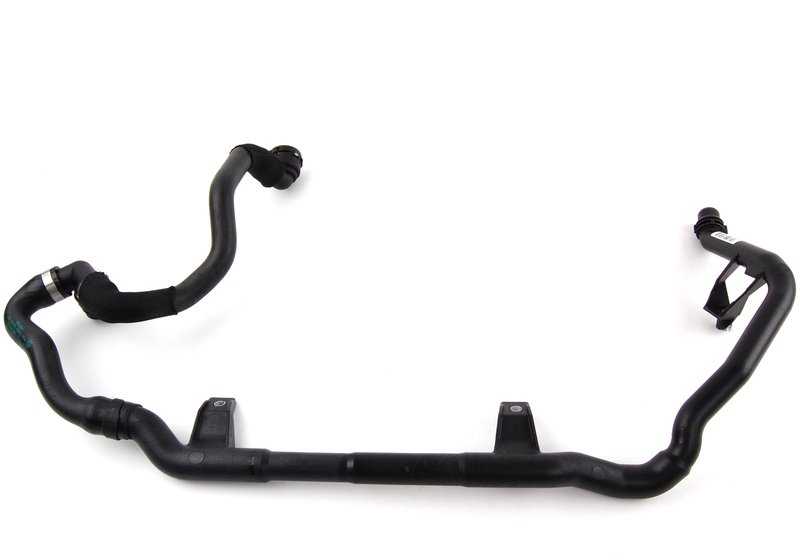 Manguito de retorno calefacción termostato OEM 17127548229 para BMW E82, E88, E90, E91, E92, E93. Original BMW.