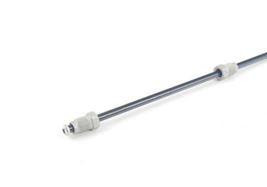 Tubo de freno OEM 34326754845 para BMW E46. Conexión M10/M10 - Longitud 2252mm. Compatible con sistemas ABS, ASC y DSC. Repuesto original BMW.