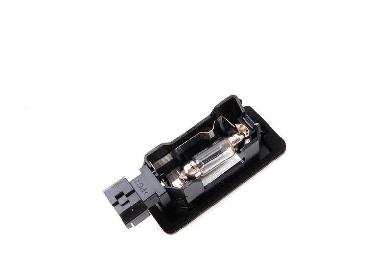 Luz de matrícula para BMW E46, E90, E91, E92, E39, E60, E61, E71, E72 (OEM 63267165646). Original BMW