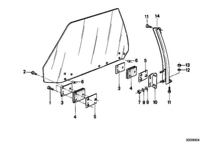 Manivela Elevalunas Para Bmw E30 . Original Recambios