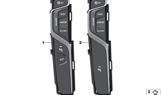 Módulo de control consola central OEM 61316993923 para BMW G30, G31, G38, G01, G08. Repuesto original BMW.
