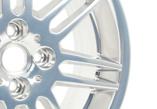 Llanta de aluminio Doble Radio 99 pulida OEM 36116778427 para MINI R50, R53, R56, Clubman R55, Cabrio R52, Coupé R58, Roadster R59... y más. Original MINI.