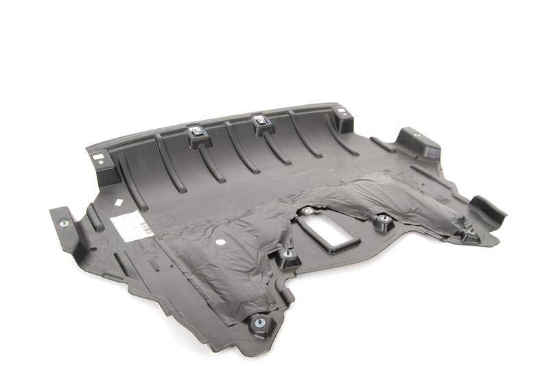 Cubierta inferior del motor (bajo capó) OEM 51758037195 para BMW X5 E70 3.0d, 3.0sd, 3.5d. Compatible con modelos fabricados entre 2006 y 2010. Original BMW.