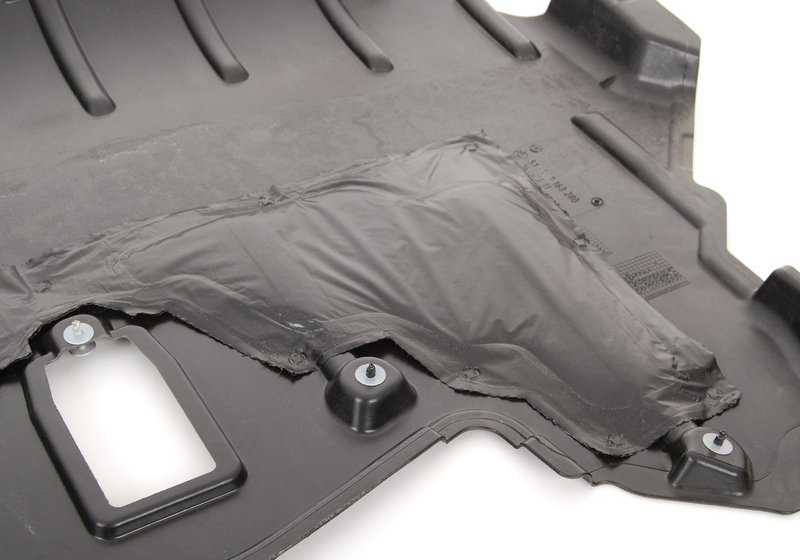 Cubierta inferior del motor (bajo capó) OEM 51758037195 para BMW X5 E70 3.0d, 3.0sd, 3.5d. Compatible con modelos fabricados entre 2006 y 2010. Original BMW.