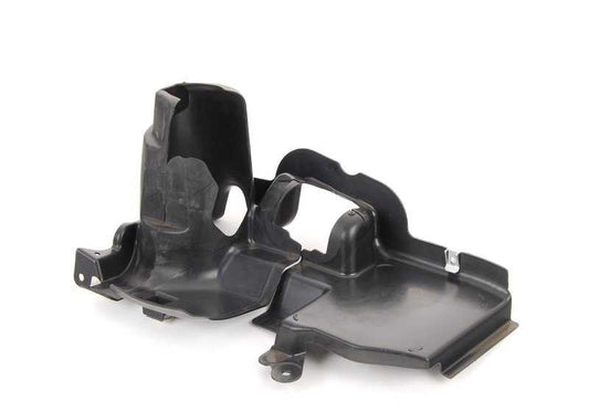 Cubierta izquierda de la caja de dirección OEM 51717123687 para BMW E60, E61, E63, E64. Original BMW.
