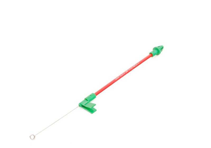 Cable Bowden para distribución de aire en el suelo OEM 64118390575 para BMW E34. Original BMW.