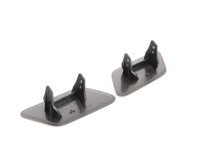Juego de cubiertas tapitas lavafaros imprimadas para BMW F25. Original BMW.