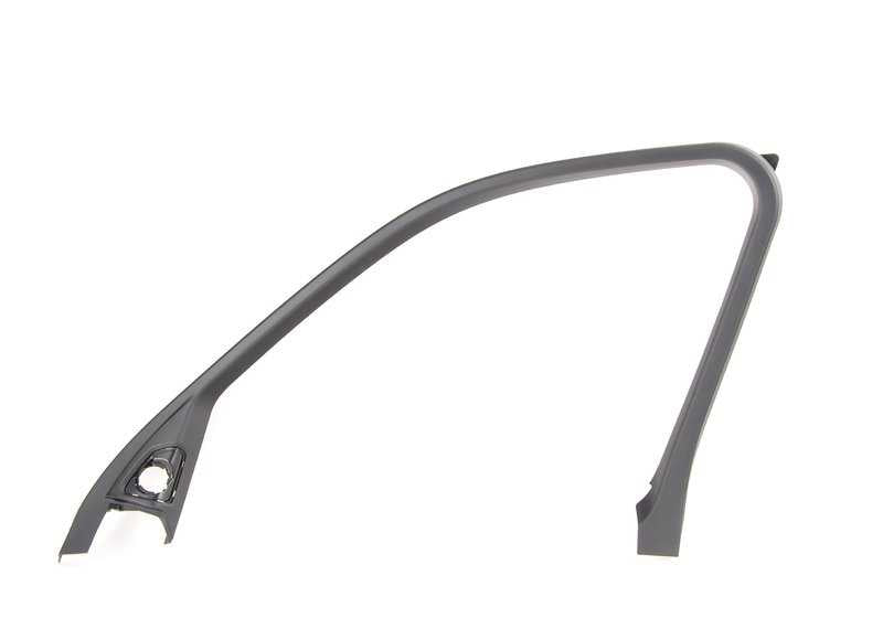 **Cubierta embellecedora marco de puerta delantera derecha OEM 51337395384 para BMW F15, F85. Original BMW.**