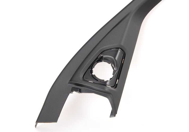 **Cubierta embellecedora marco de puerta delantera derecha OEM 51337395384 para BMW F15, F85. Original BMW.**