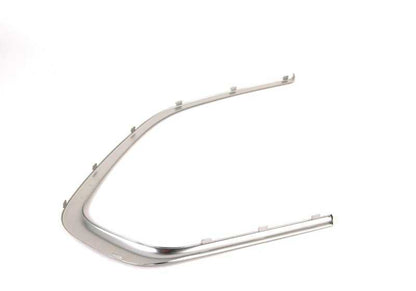 Moldura ventana trasera izquierda aluminio satinado OEM 51368037155 para BMW X5 E70 (todos los motores y versiones 2006-2013). Original BMW.