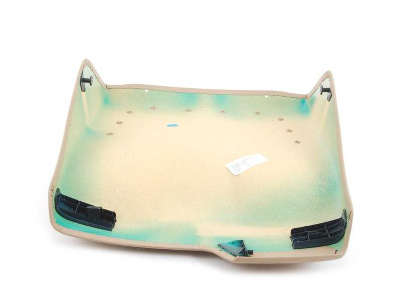Pared trasera con bolsillo de red derecho para BMW E46 (OEM 52108255678). Original BMW