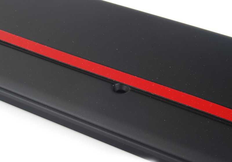 Alerón lateral M Performance negro mate izquierdo OEM 51192350719 para BMW F82, F82N, F83, F83N. Mejora aerodinámica y estilo deportivo. Original BMW.