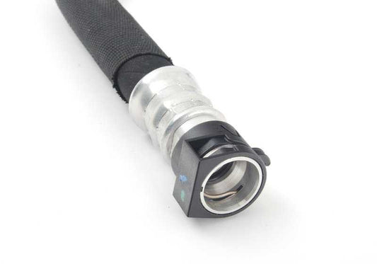 Oil cooler pipe advance for BMW 5 Series F07, F10, 6 Series F06, F12, 7 Series F01, F02 (OEM 17227636879). Original BMW.
