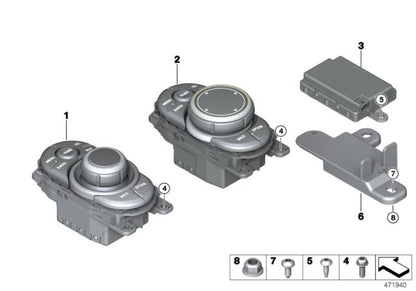Controlador central OEM 65829328098 para MINI F56, F55, Clubman F54, Cabrio F57, Countryman F60. Original MINI.