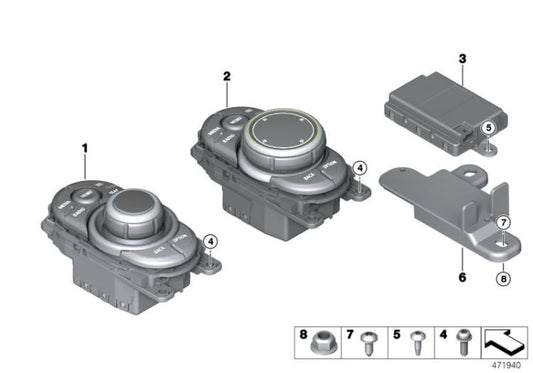 Controlador central OEM 65829328098 para MINI F56, F55, Clubman F54, Cabrio F57, Countryman F60. Original MINI.