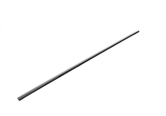 Moldura trasera exterior izquierda OEM 51222427417 para BMW E39. Acabado en negro brillo. Compatible con Serie 5 E39. Original BMW.