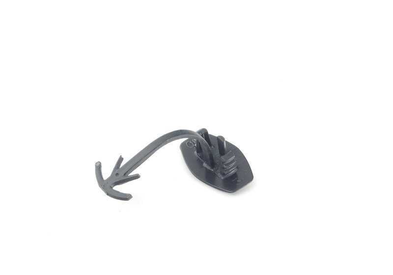 Placa negra para BMW Z4 E85, E86 (OEM 51417066500). Original BMW