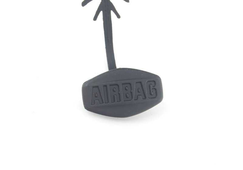 Placa negra para BMW Z4 E85, E86 (OEM 51417066500). Original BMW