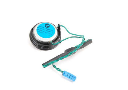 Altavoz agudo sistema HiFi OEM 65139175695 para BMW Serie 5 F10 (modelos 518d, 520d) con sistema de sonido HiFi. Compatible con versiones manual y automático. Original BMW.