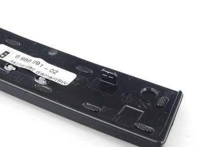Tapa cenicero OEM 51456988991 para BMW Serie 5 {E60, E60N, E61N}. Color negro. Pieza original BMW.