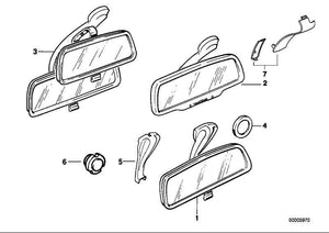 Innenspiegel EC/LED für BMW E82 E36 E46 E90 E91 E92 E34 E39 E60 E61 E63 E32 E38 E65 E66 E67
