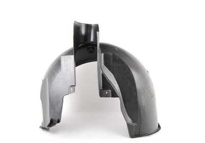 Cubierta del paso de rueda trasero izquierdo para BMW E39 (OEM 51718172461). Original BMW