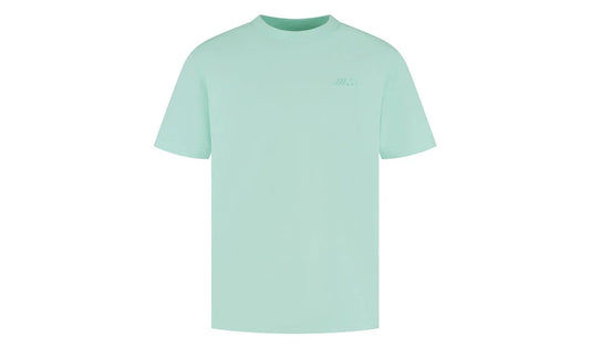 Camiseta original BMW M Logo Reverse (mint) unisex, estilo oversize, 100% algodón, con logo M en pecho y espalda. OEM 80145B5F5B9. Talla XS a XXL. Para fans de BMW M. Producto original BMW.