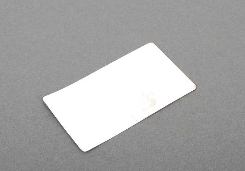Placa informativa OEM 51142121174 para BMW E32 y BMW Motorrad R248, R21. Pieza original BMW.