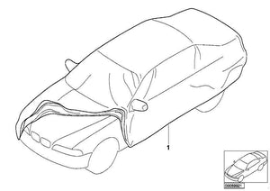 Z3 E36 Exterior Case. Original Bmw Spare Parts