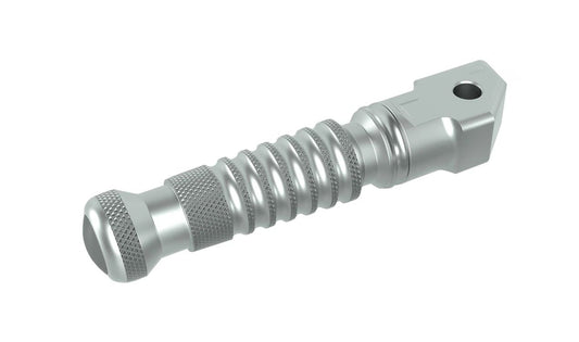 Reposapiés trasero izquierdo pasajero Option 719 Classic OEM 46718396777 para motos BMW R nineT, R nineT Pure, R nineT Scrambler, R nineT Racer, R nineT Urban G/S. Original BMW Motorrad.