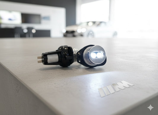 Ángel Turbo-Led Eyes for BMW (lampadine H8 a LED) Luce molto potente e bianca!