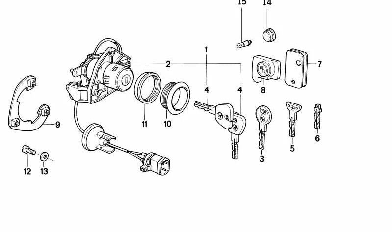 Tira de puerta interior OEM 51212290565 para BMW Z1. Original BMW.