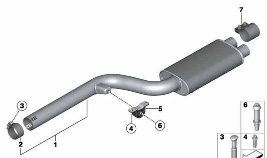 Silent striker OEM 18307647053 for BMW Z4 E89. Original BMW replacement.